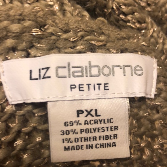 Liz Claiborne Sparkle sweater - Picture 6 of 6